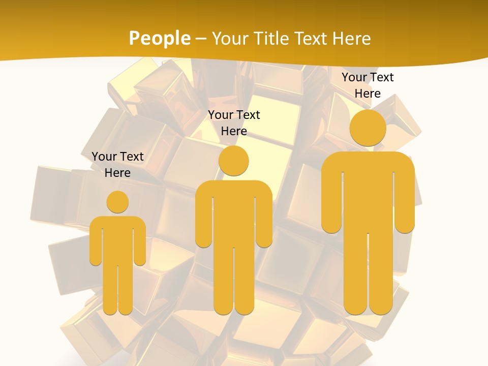 Abstract Cubes Modern PowerPoint Template