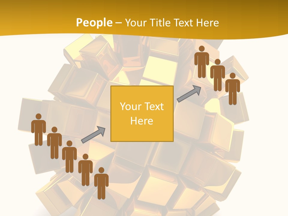 Abstract Cubes Modern PowerPoint Template