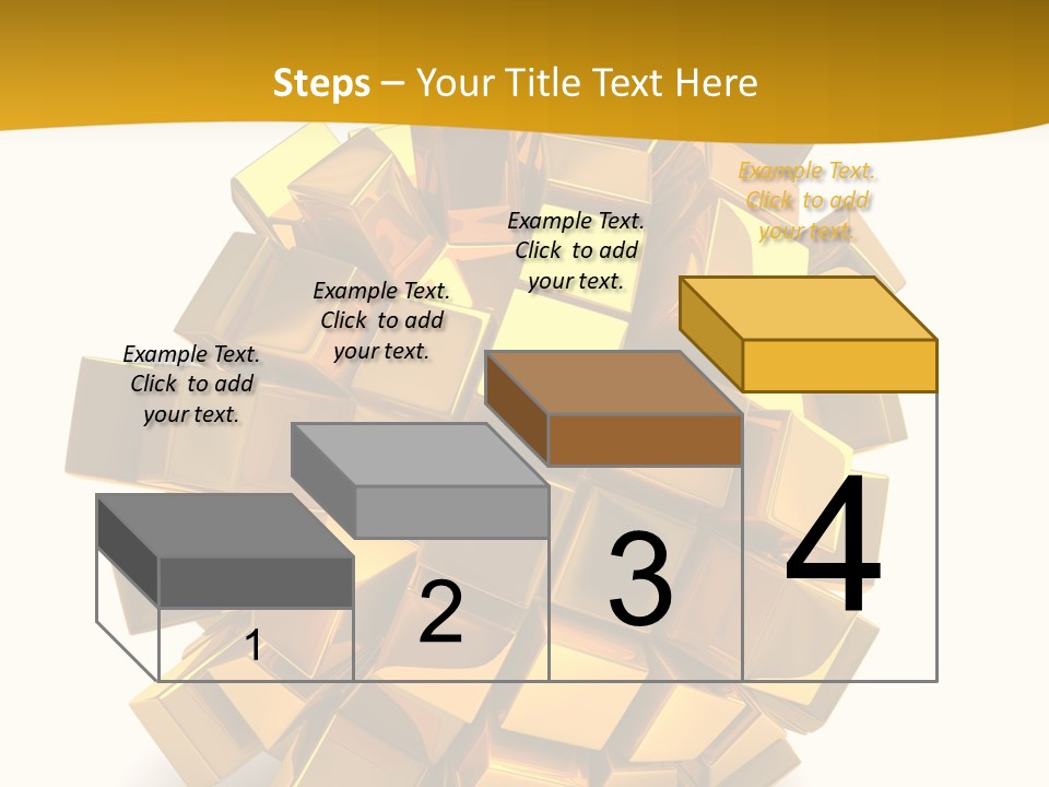 Abstract Cubes Modern PowerPoint Template