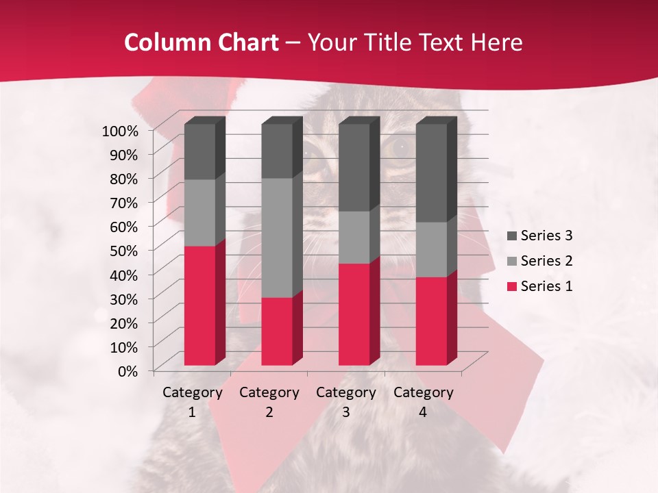 Strike Seasonal Santa's Hat PowerPoint Template