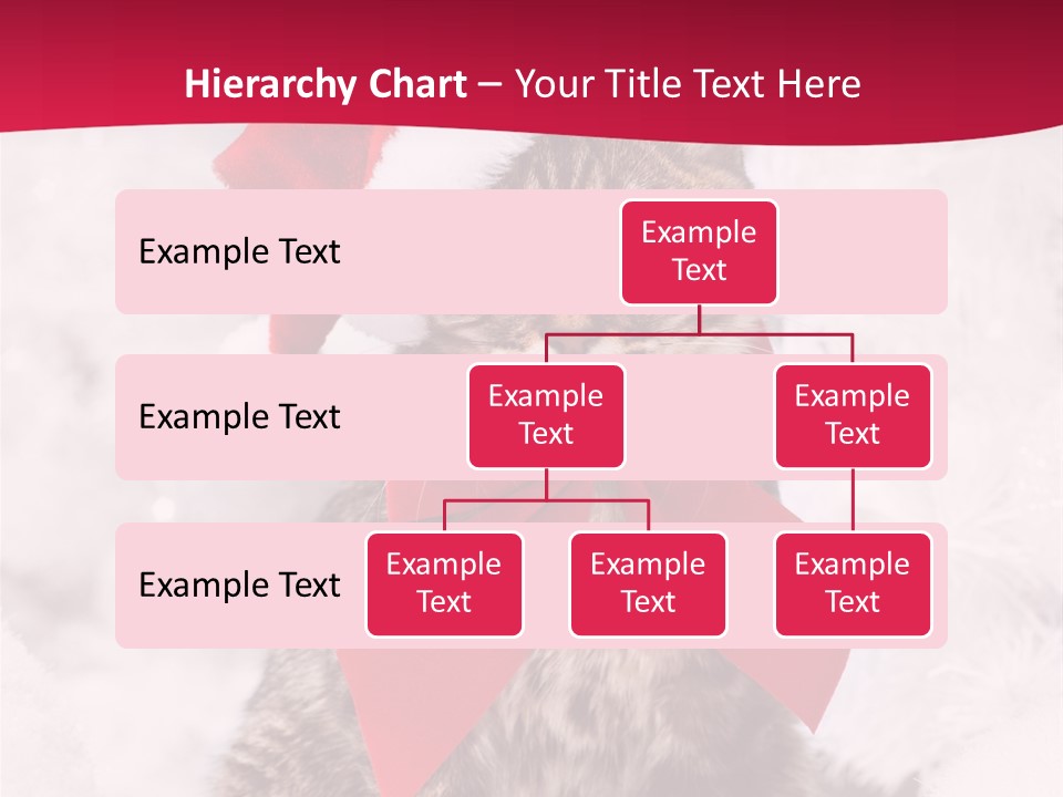 Strike Seasonal Santa's Hat PowerPoint Template