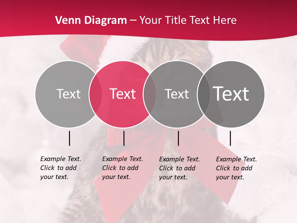 Strike Seasonal Santa's Hat PowerPoint Template