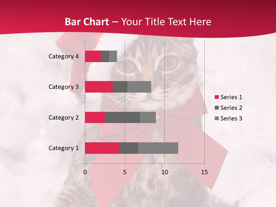 Strike Seasonal Santa's Hat PowerPoint Template