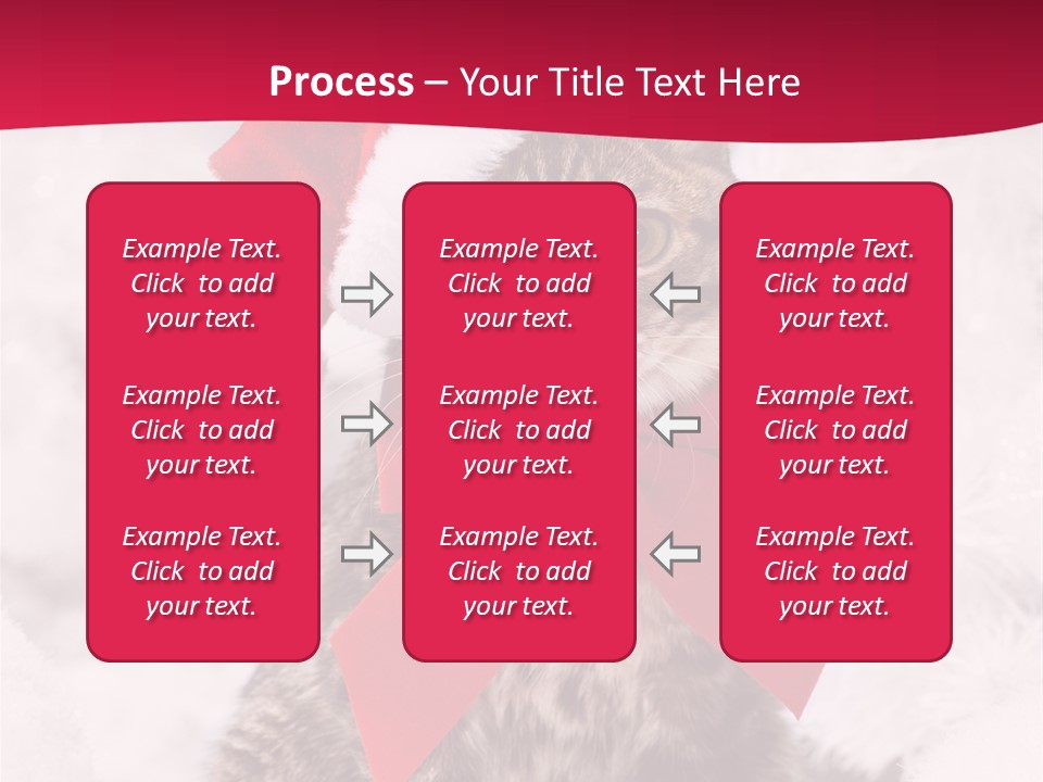 Strike Seasonal Santa's Hat PowerPoint Template