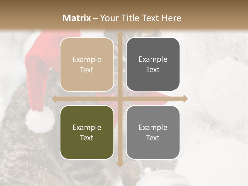 Merry Card Seasonal PowerPoint Template