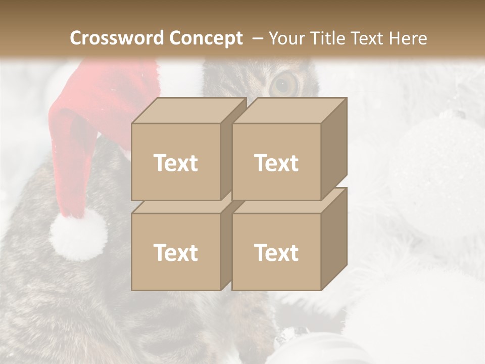 Merry Card Seasonal PowerPoint Template
