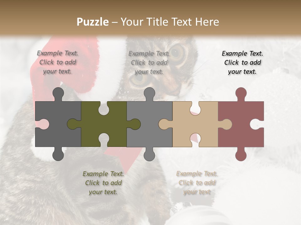 Merry Card Seasonal PowerPoint Template