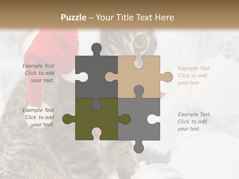 Merry Card Seasonal PowerPoint Template