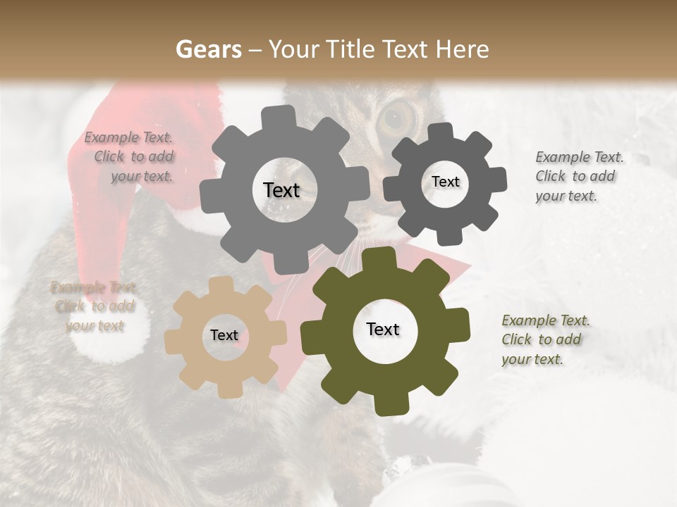 Merry Card Seasonal PowerPoint Template