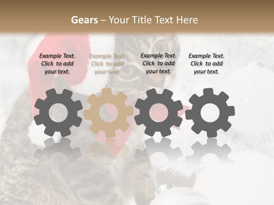 Merry Card Seasonal PowerPoint Template