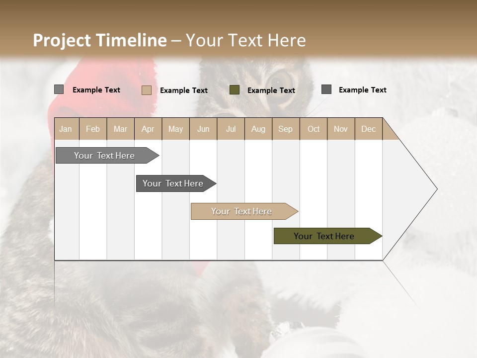 Merry Card Seasonal PowerPoint Template