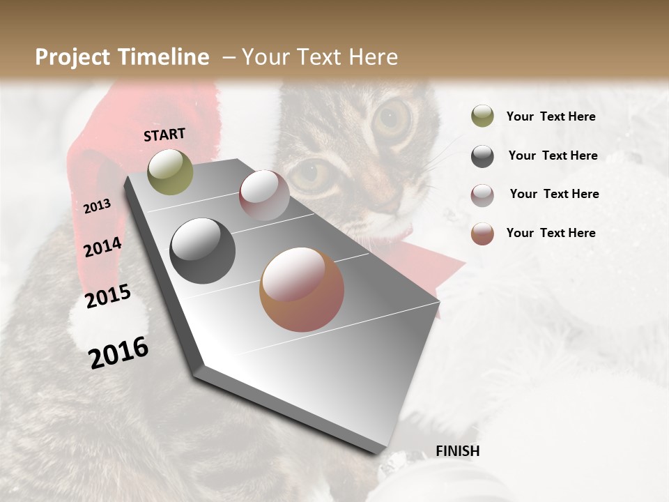 Merry Card Seasonal PowerPoint Template