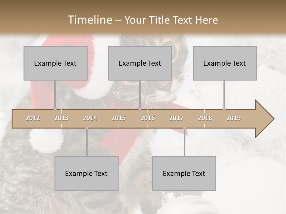 Merry Card Seasonal PowerPoint Template