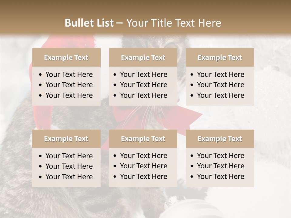 Merry Card Seasonal PowerPoint Template