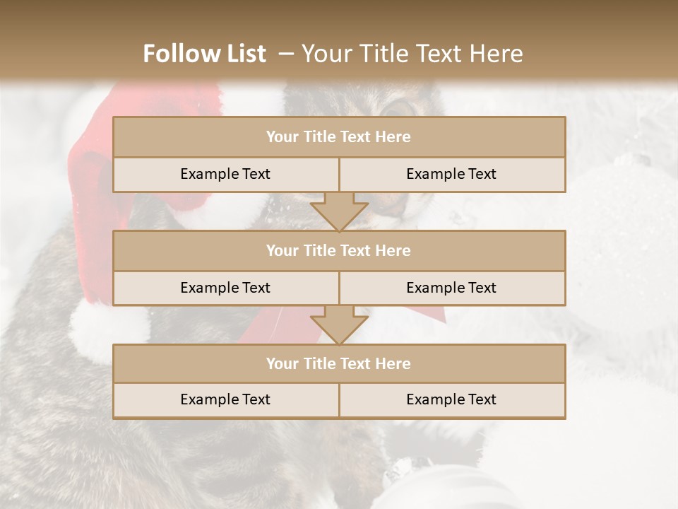 Merry Card Seasonal PowerPoint Template