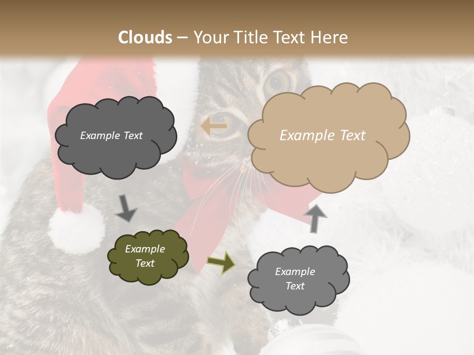 Merry Card Seasonal PowerPoint Template