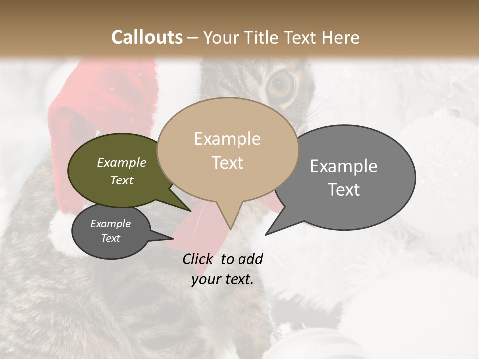 Merry Card Seasonal PowerPoint Template