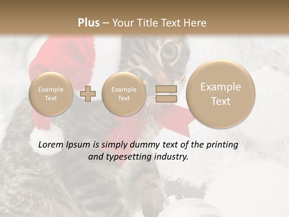 Merry Card Seasonal PowerPoint Template