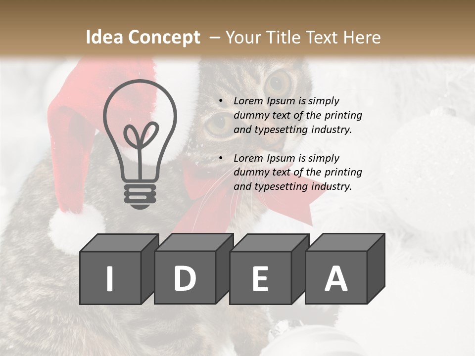 Merry Card Seasonal PowerPoint Template