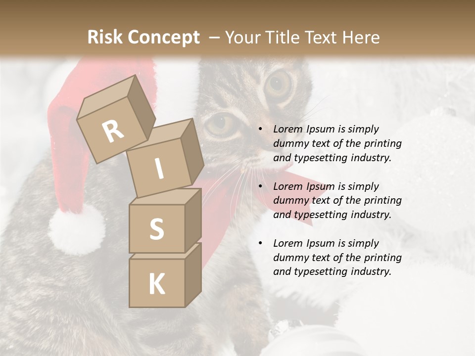 Merry Card Seasonal PowerPoint Template