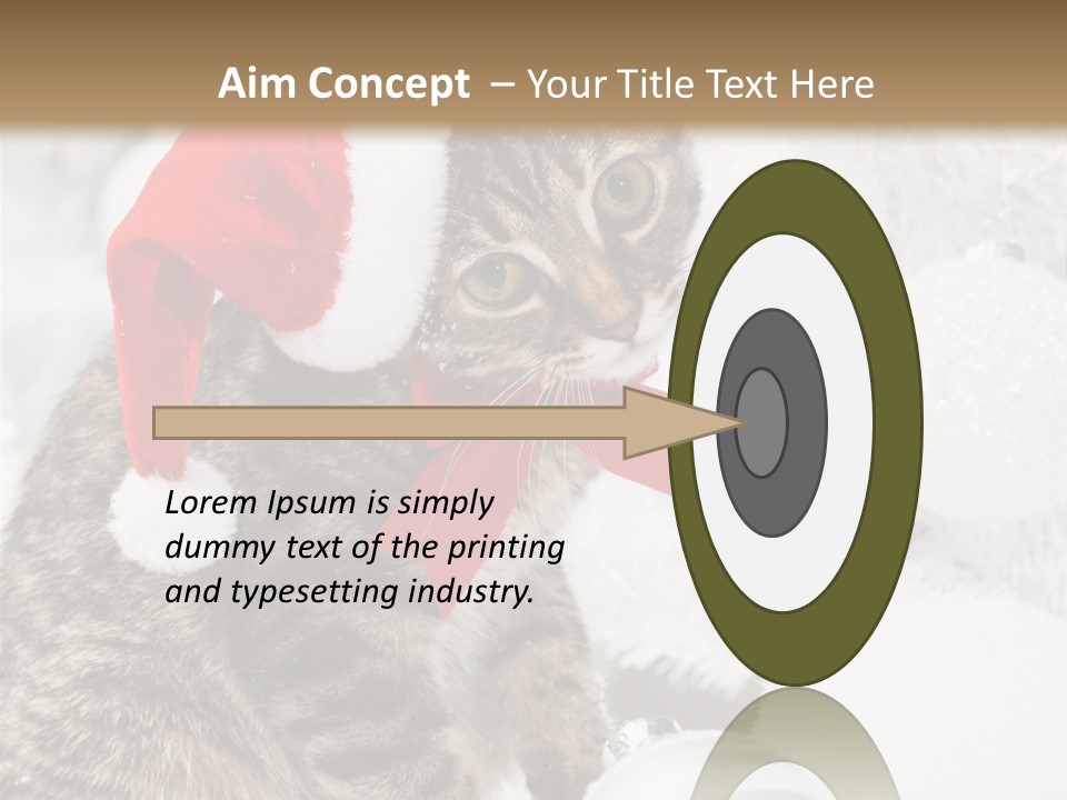 Merry Card Seasonal PowerPoint Template