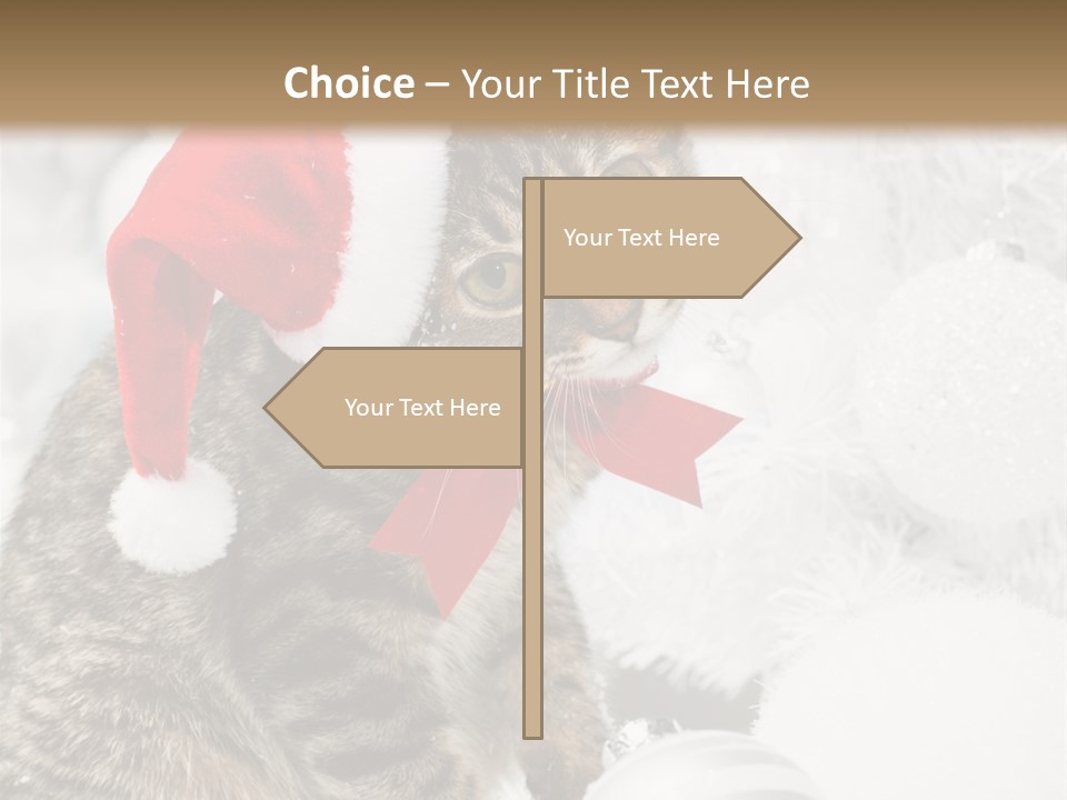 Merry Card Seasonal PowerPoint Template