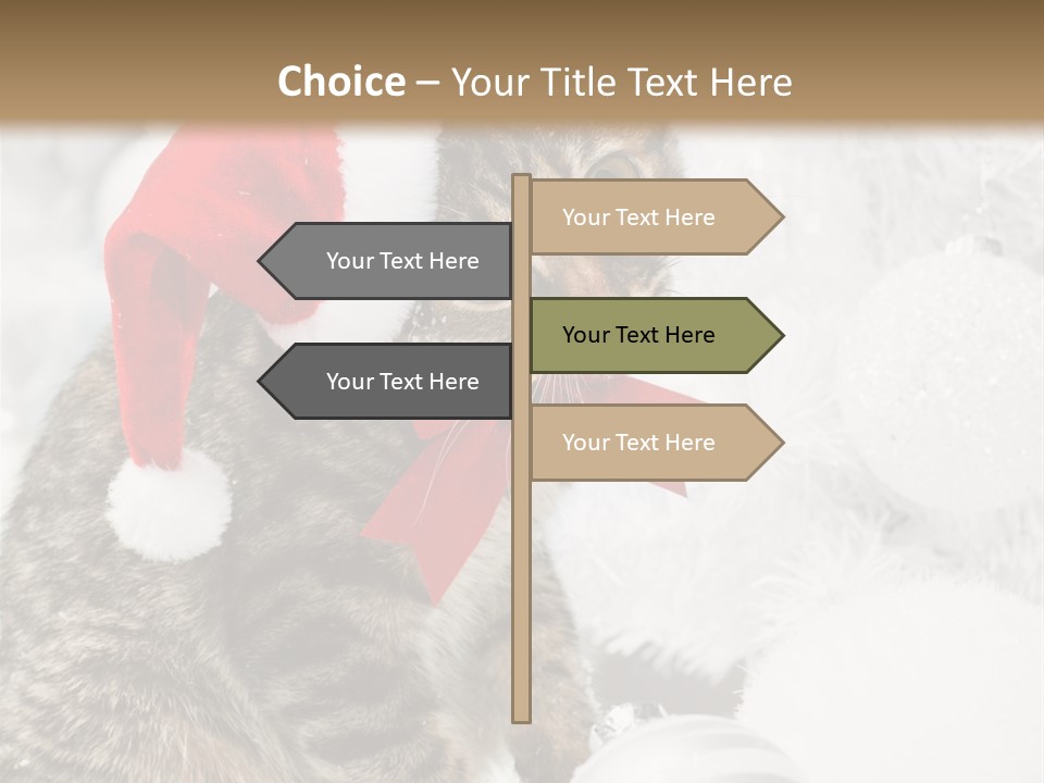 Merry Card Seasonal PowerPoint Template