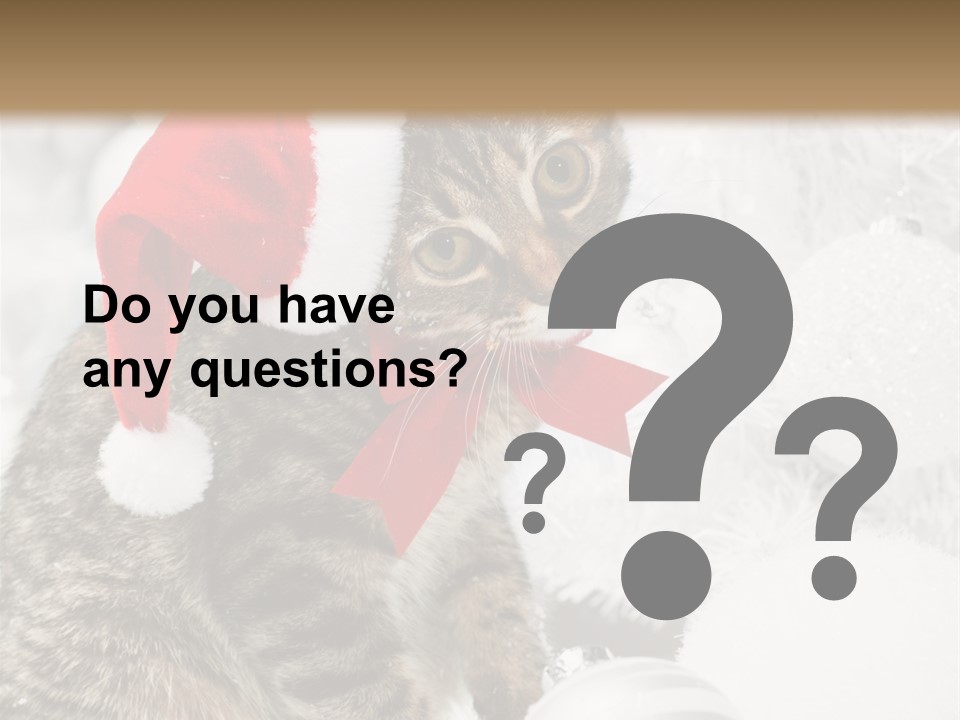 Merry Card Seasonal PowerPoint Template