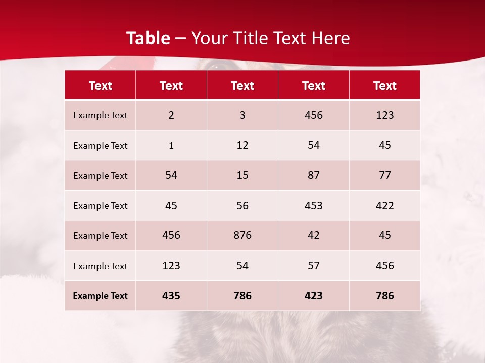 Domestic Looking Up Santa PowerPoint Template