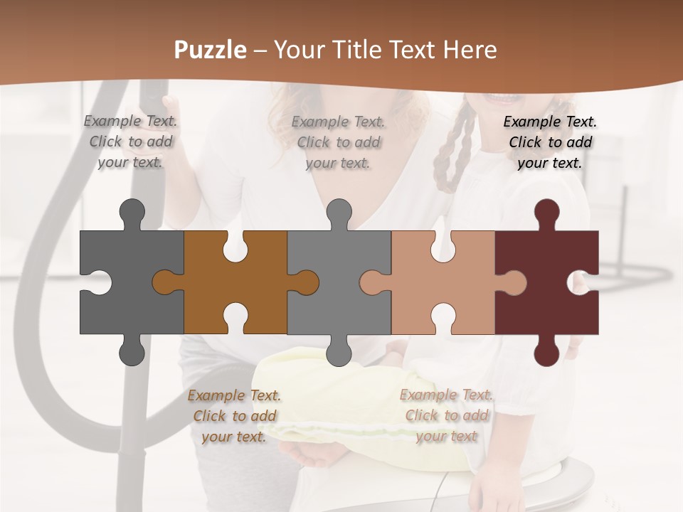 Living Child Tidy PowerPoint Template