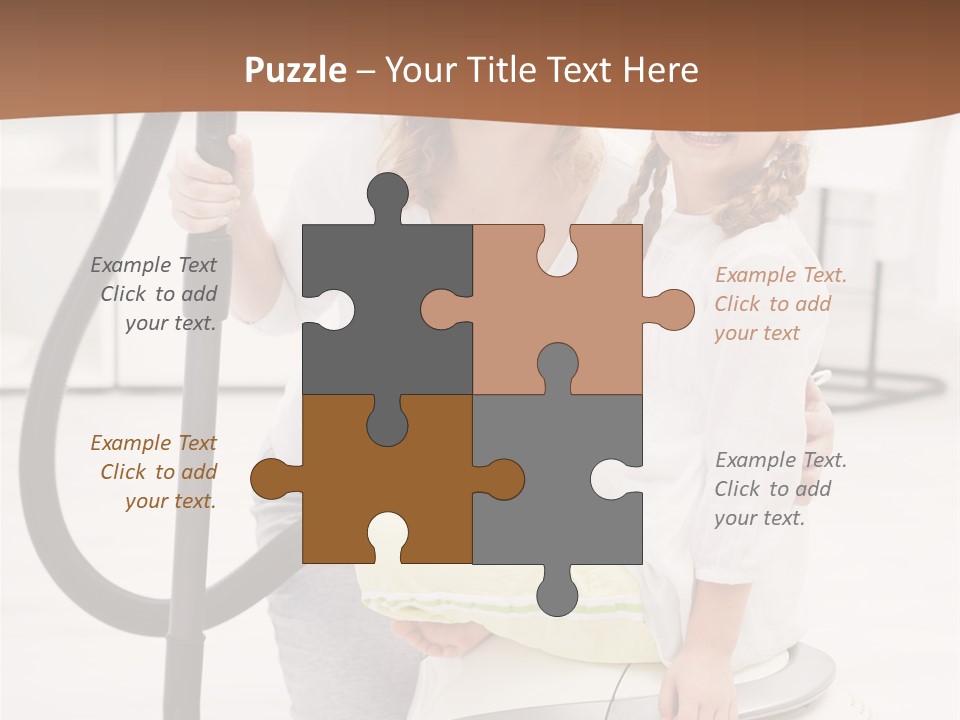 Living Child Tidy PowerPoint Template