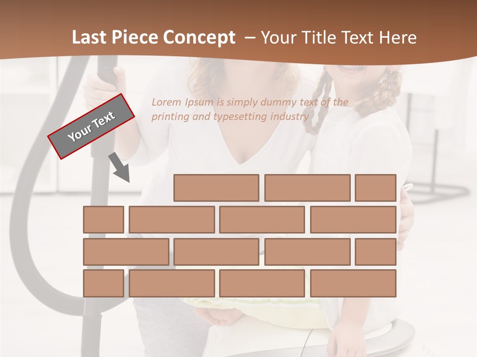Living Child Tidy PowerPoint Template
