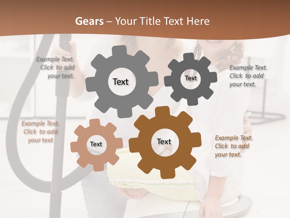 Living Child Tidy PowerPoint Template