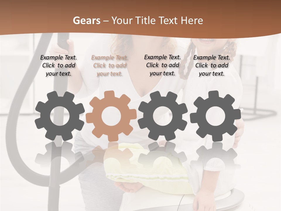 Living Child Tidy PowerPoint Template