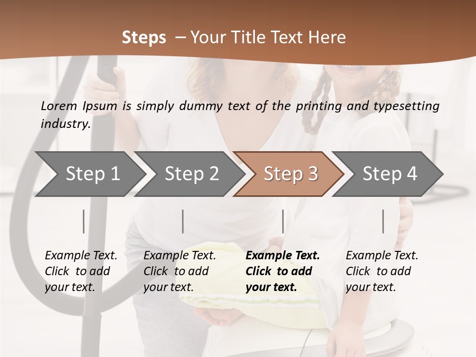 Living Child Tidy PowerPoint Template