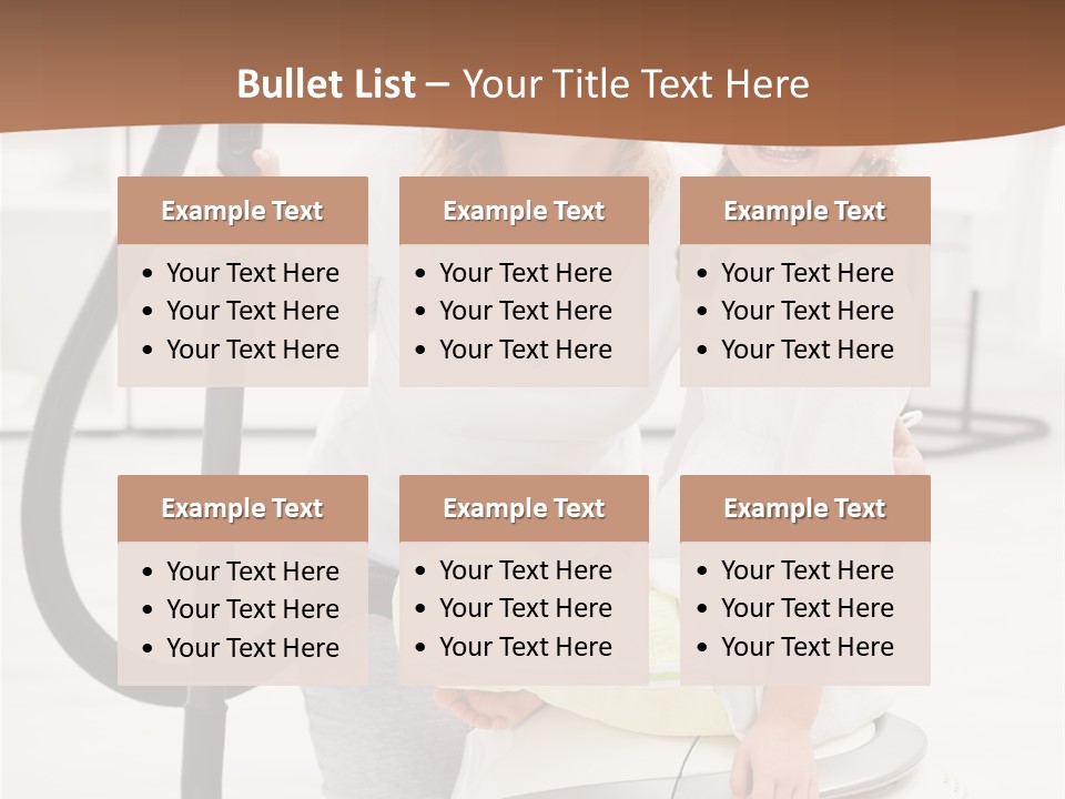 Living Child Tidy PowerPoint Template