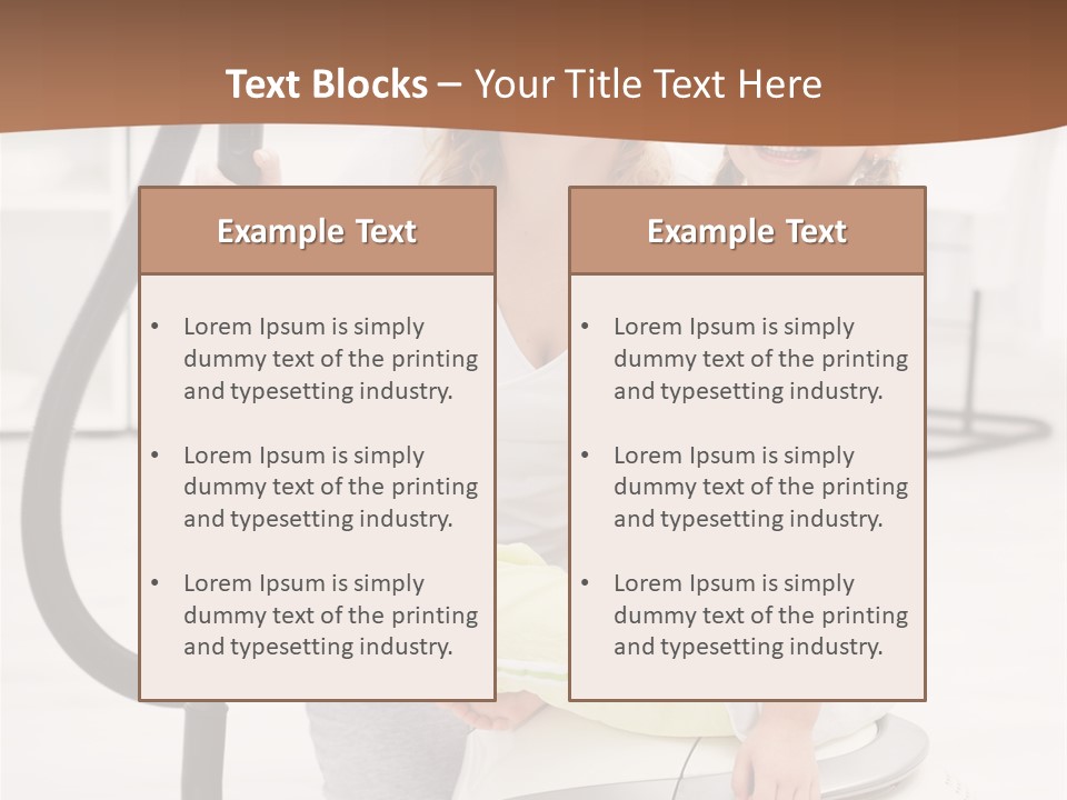 Living Child Tidy PowerPoint Template