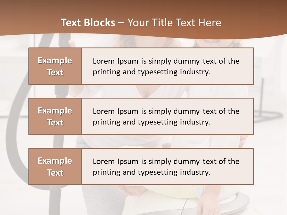 Living Child Tidy PowerPoint Template
