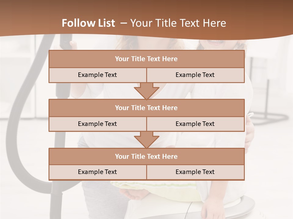 Living Child Tidy PowerPoint Template