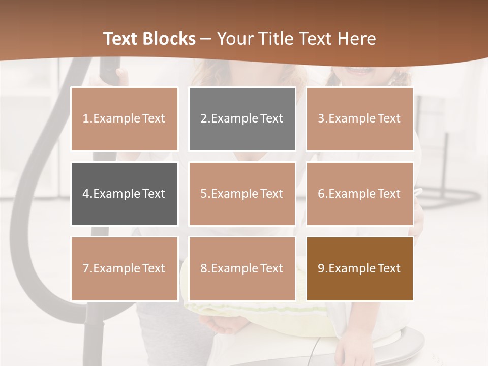 Living Child Tidy PowerPoint Template