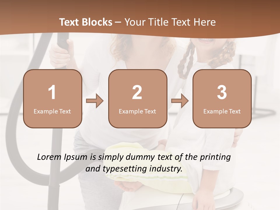 Living Child Tidy PowerPoint Template