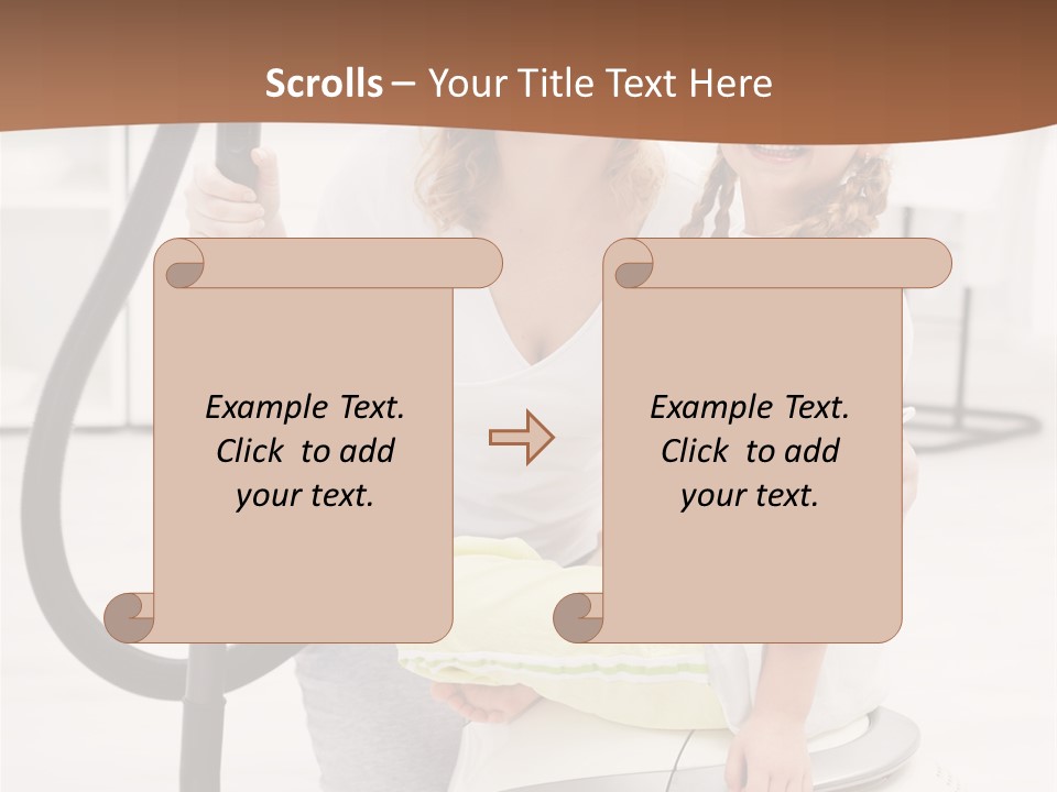 Living Child Tidy PowerPoint Template