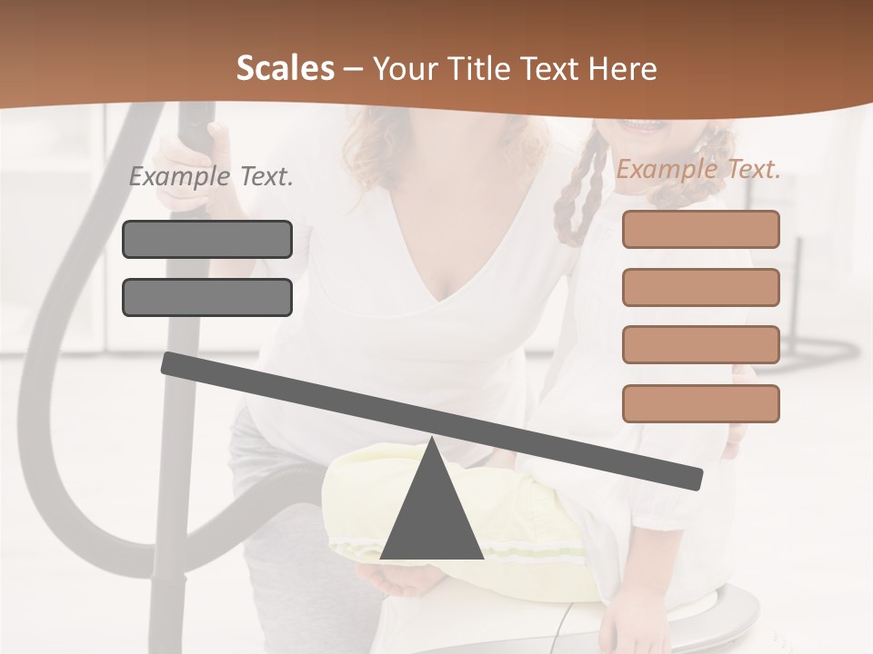Living Child Tidy PowerPoint Template
