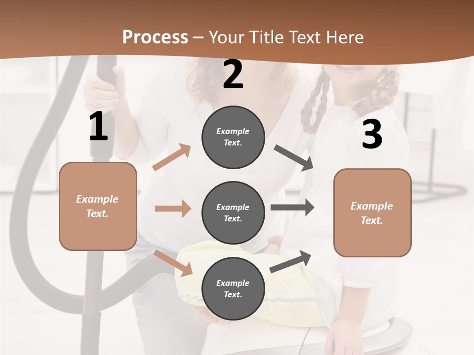 Living Child Tidy PowerPoint Template