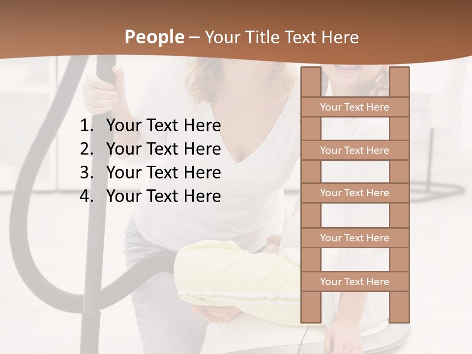 Living Child Tidy PowerPoint Template