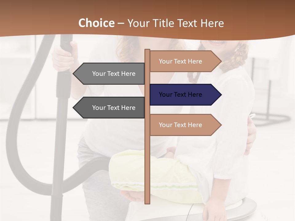 Living Child Tidy PowerPoint Template
