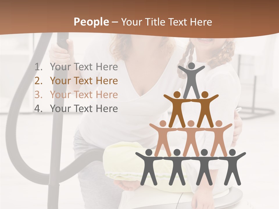 Living Child Tidy PowerPoint Template