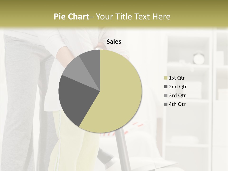 Housework Cleaner Living PowerPoint Template