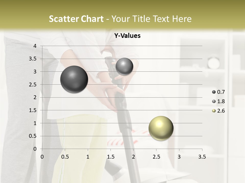 Housework Cleaner Living PowerPoint Template