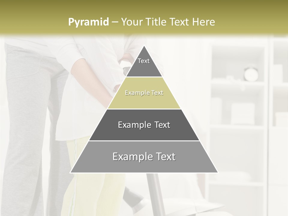 Housework Cleaner Living PowerPoint Template